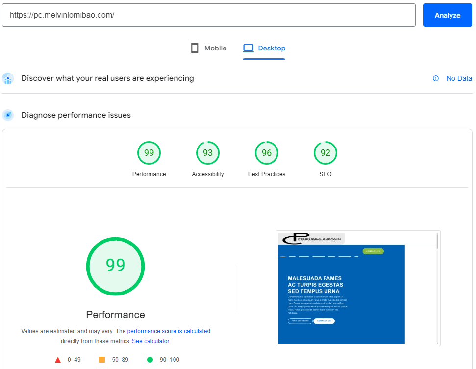 PC Desktop Performance